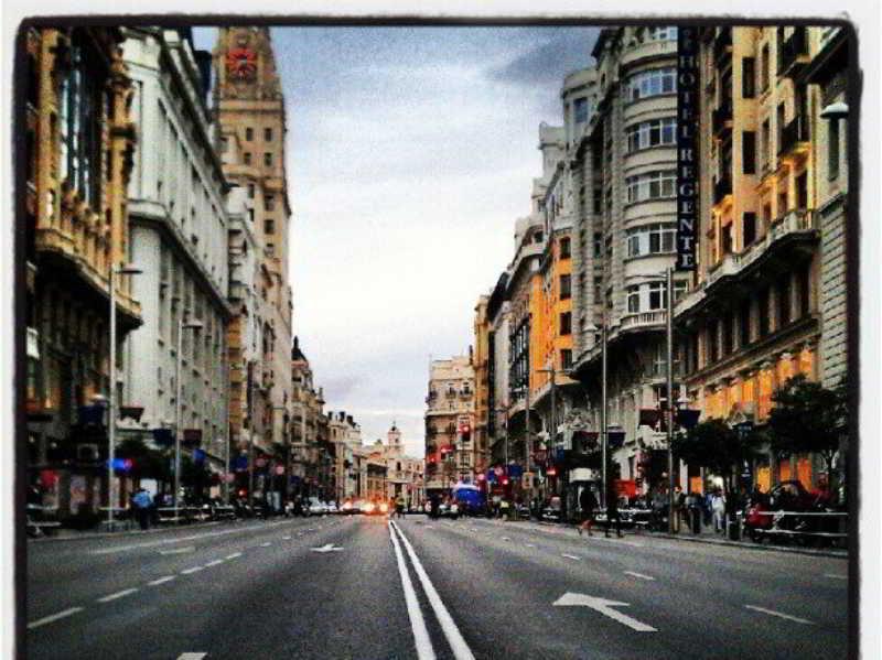 Gran Via Sol Apartamentos Madryt Zewnętrze zdjęcie